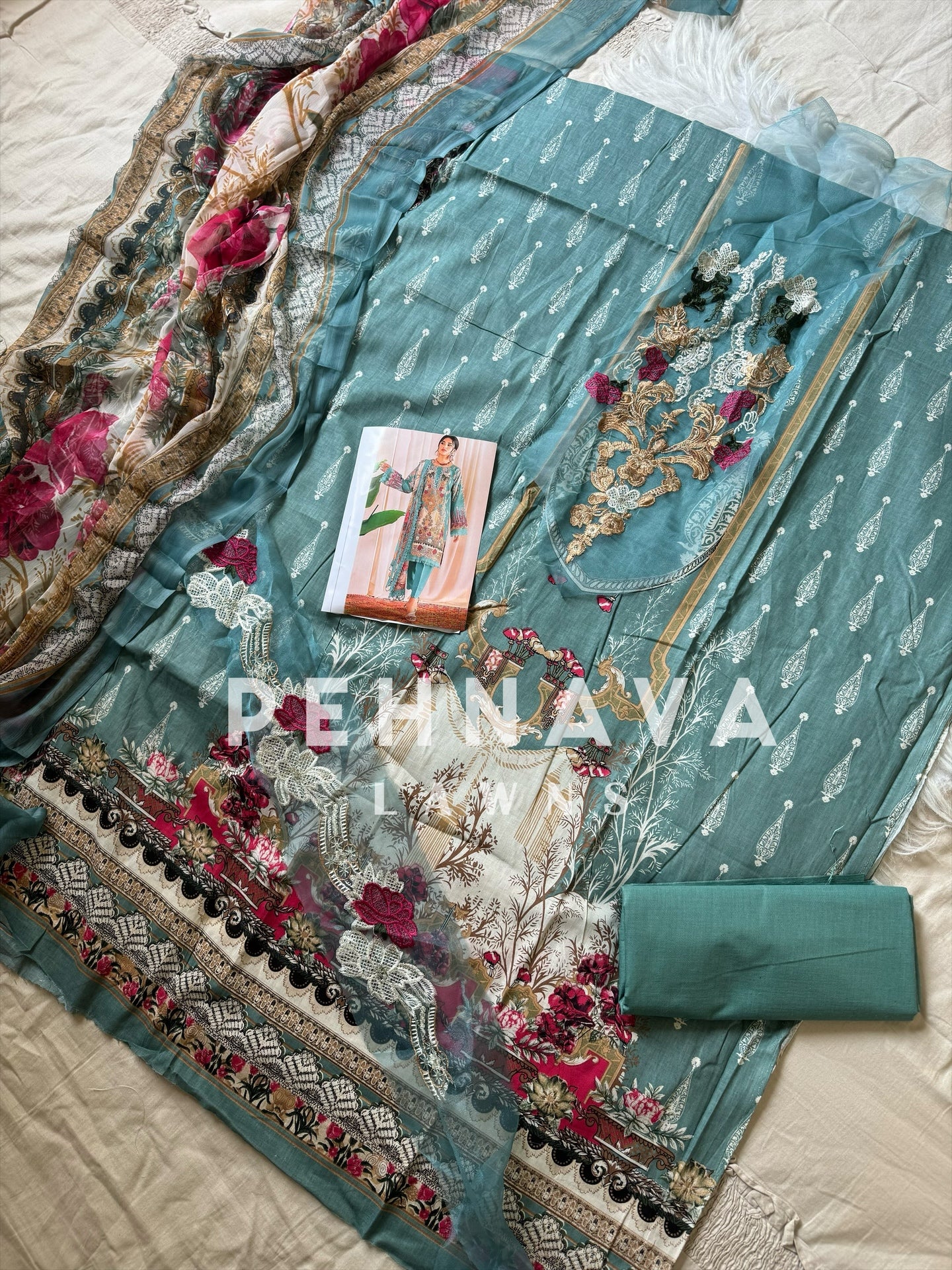 Ayzel printed casual suit-3249 - Image 3