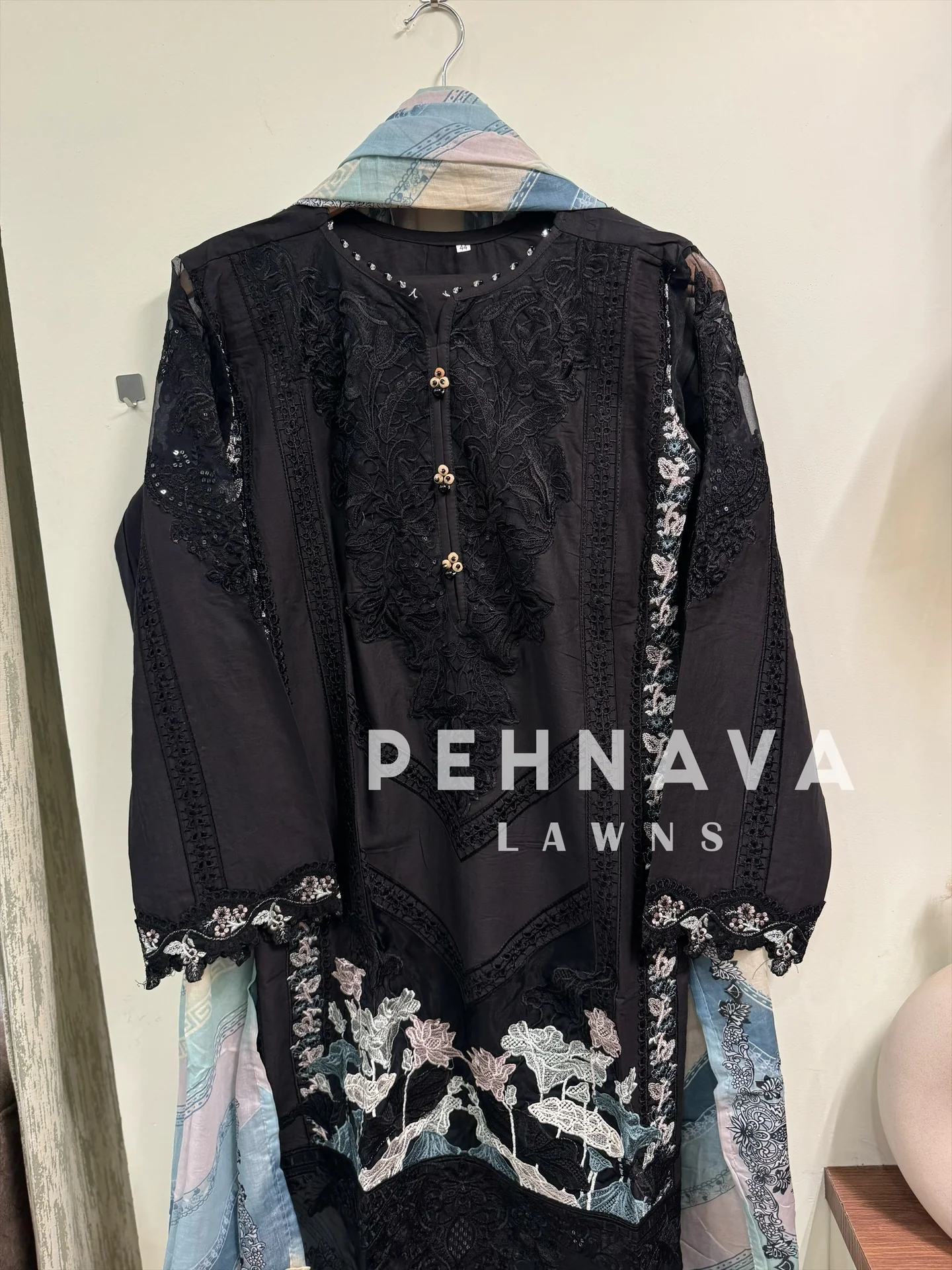 Paki  embroidered suit -cs - Image 21