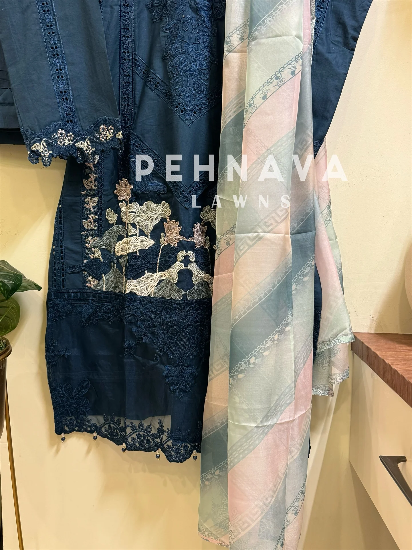 Paki  embroidered suit -cs - Image 24