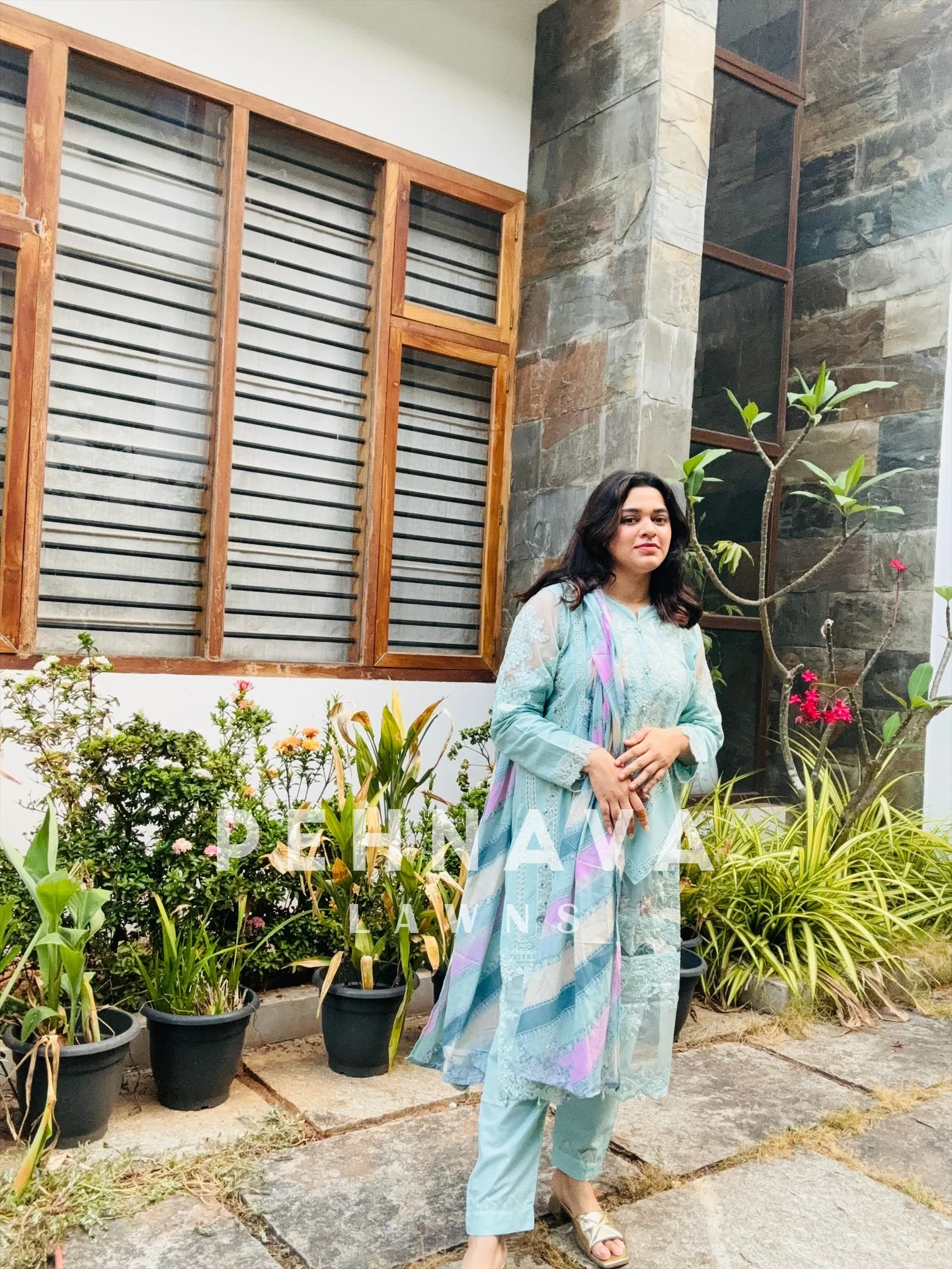 Paki  embroidered suit -cs - Image 27