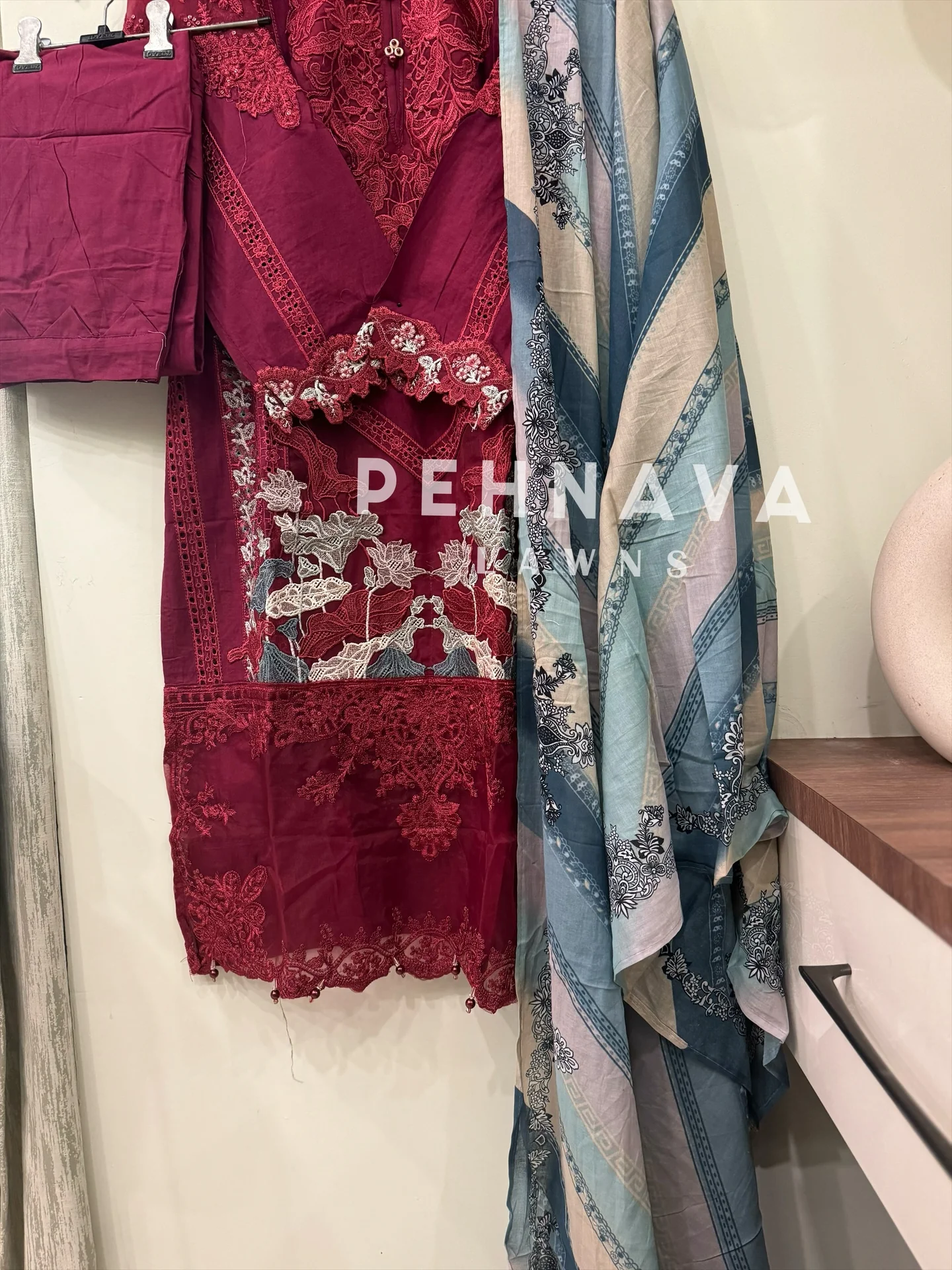 Paki  embroidered suit -cs - Image 29