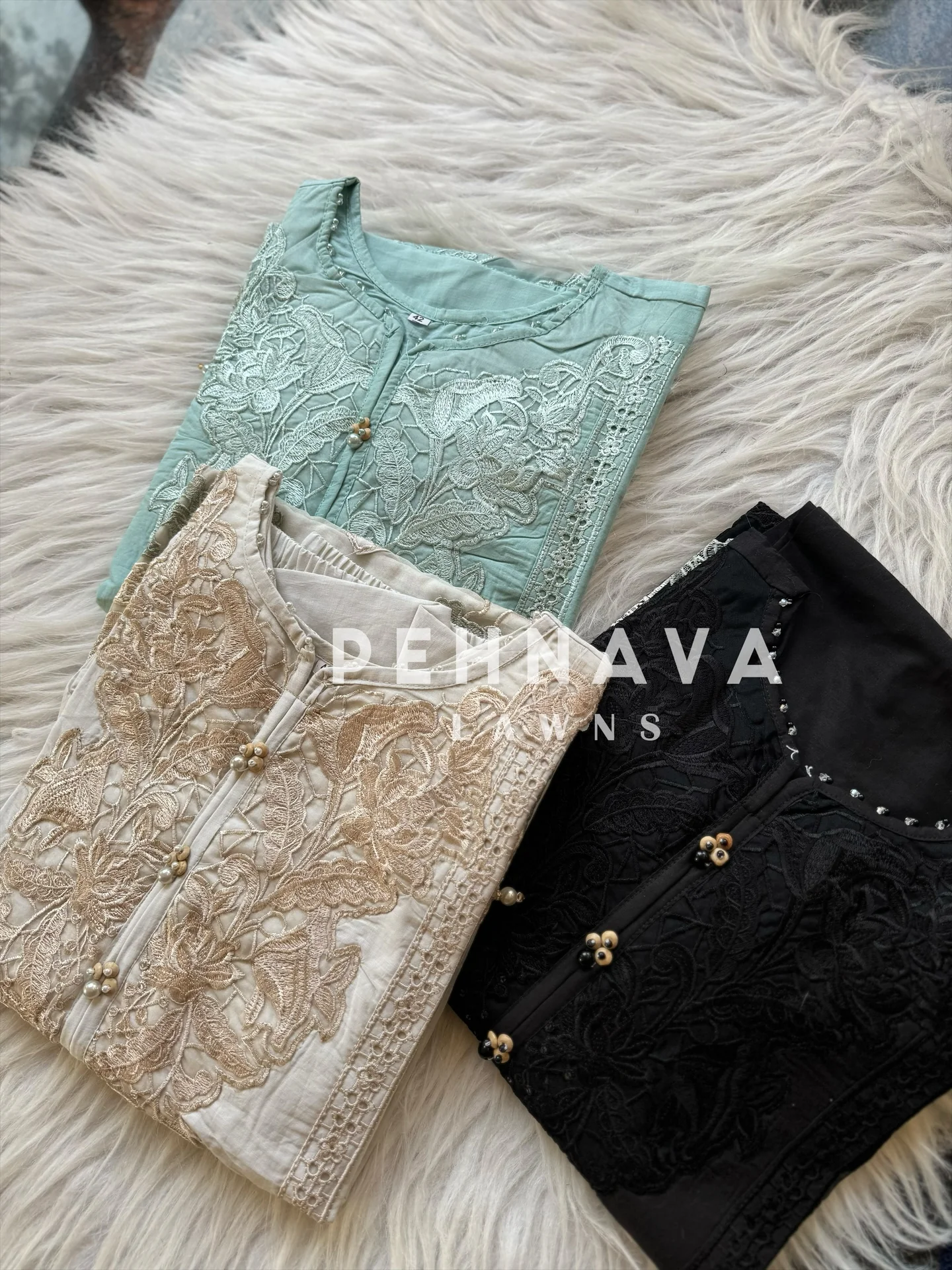 Paki  embroidered suit -cs - Image 9