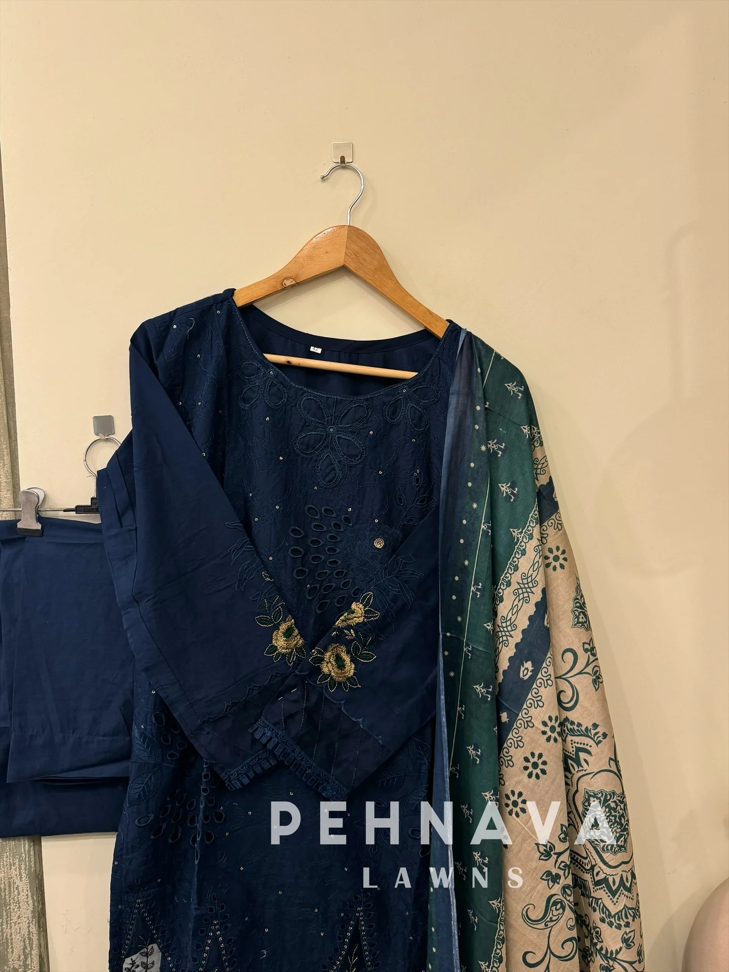Paki  embroidered suit -cs(color options available ) - Image 11