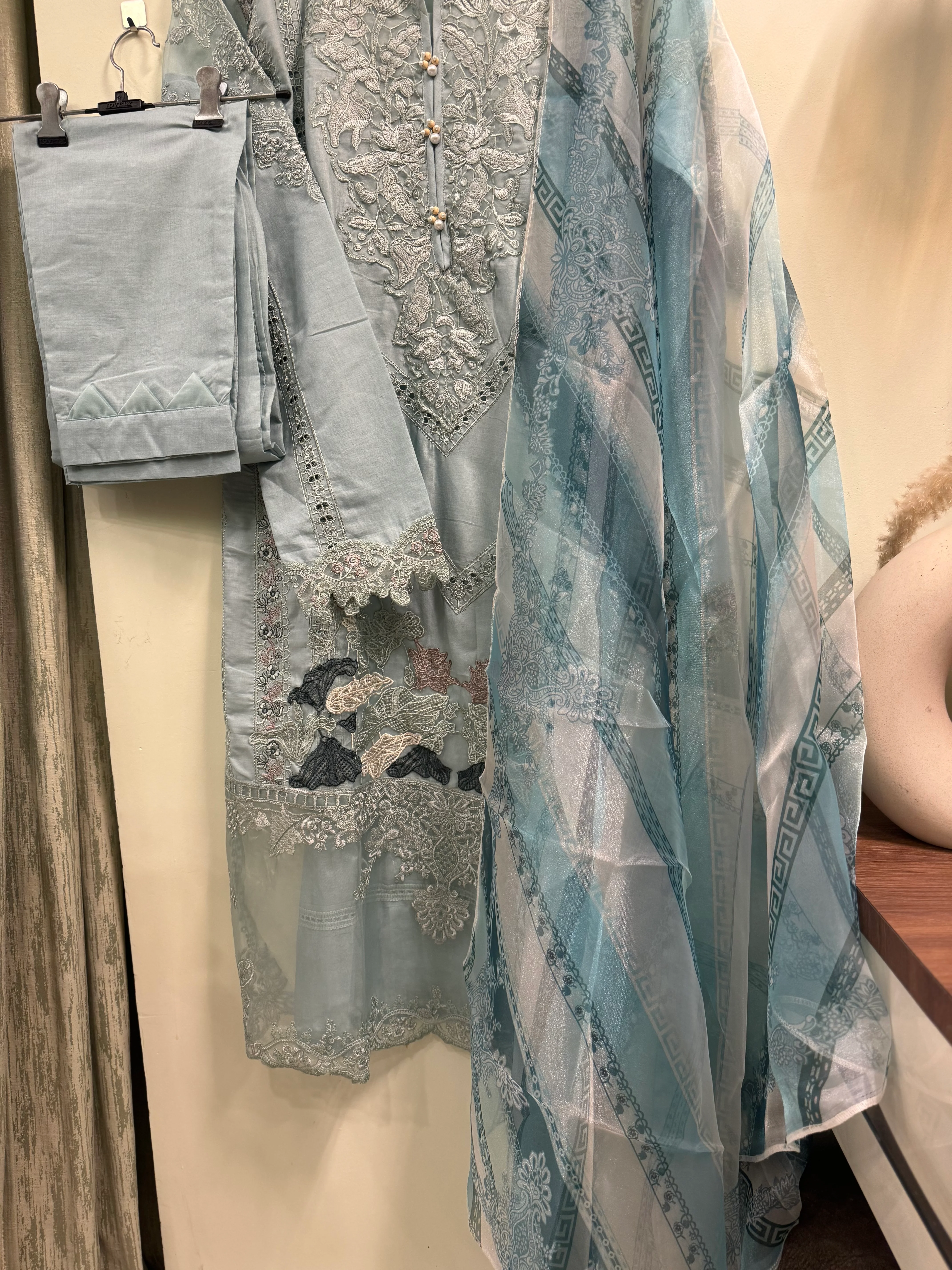 Paki  embroidered suit-hs plus - Image 11