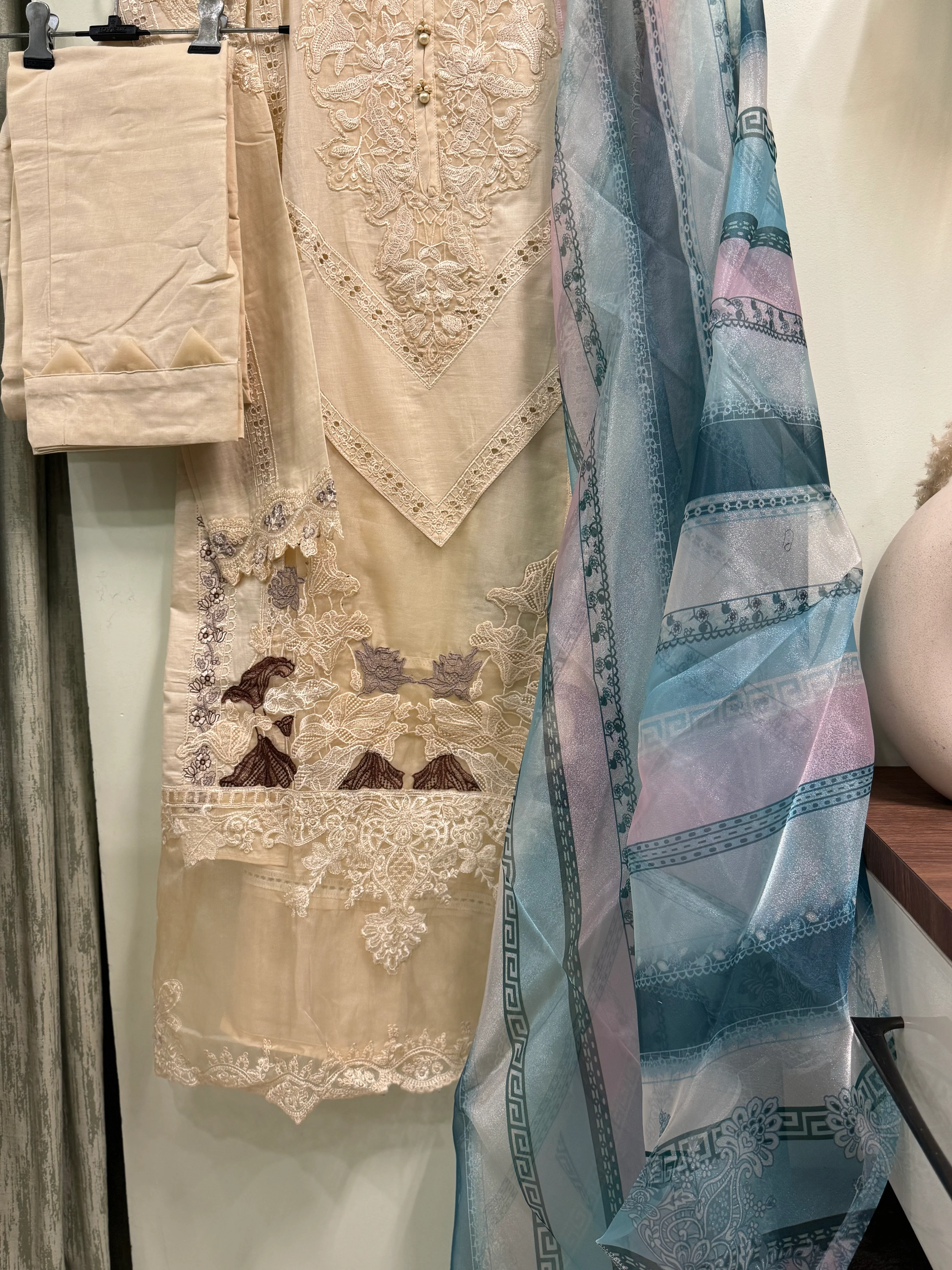 Paki  embroidered suit-hs plus - Image 5