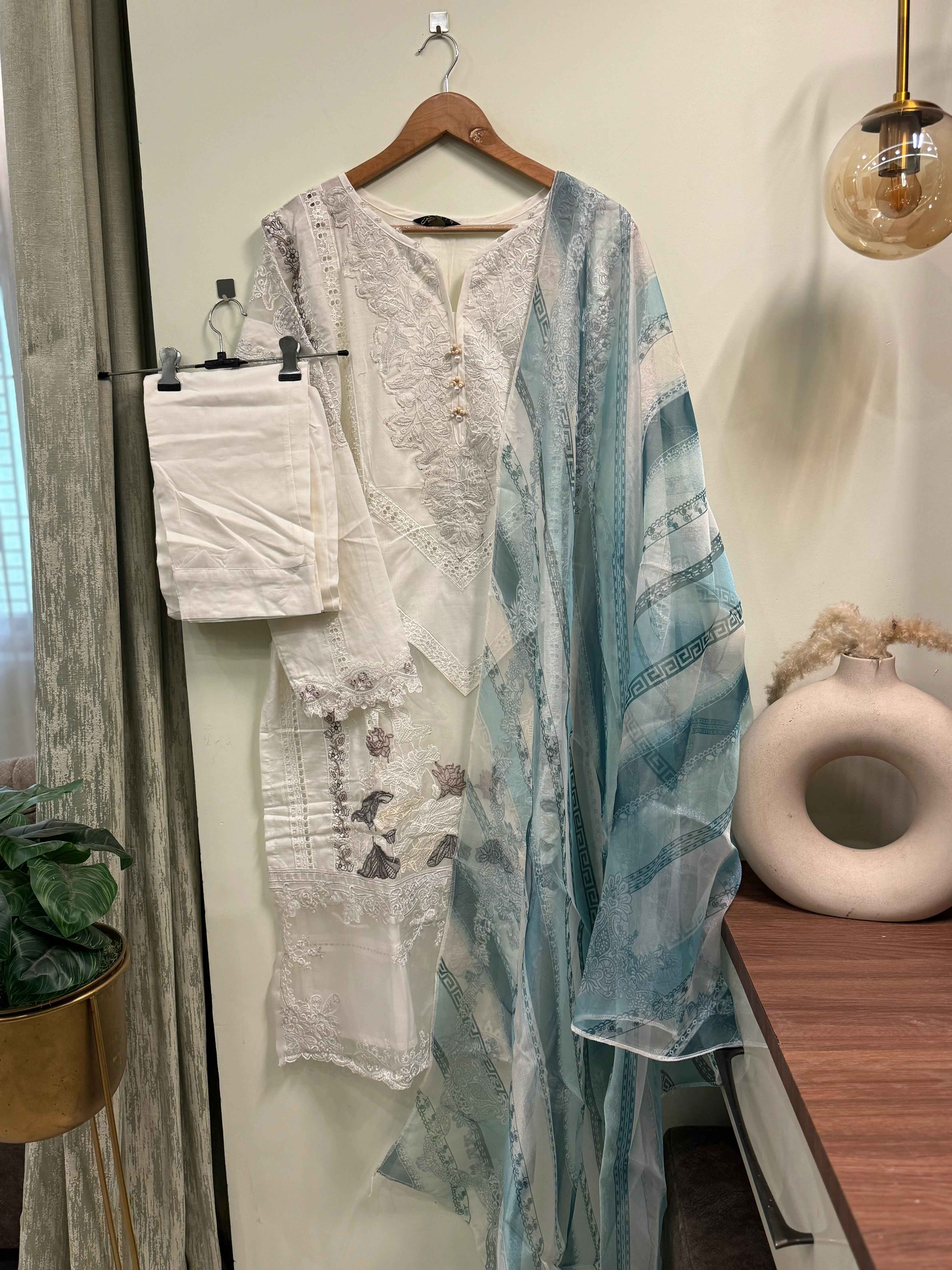 Paki  embroidered suit-hs plus - Image 6