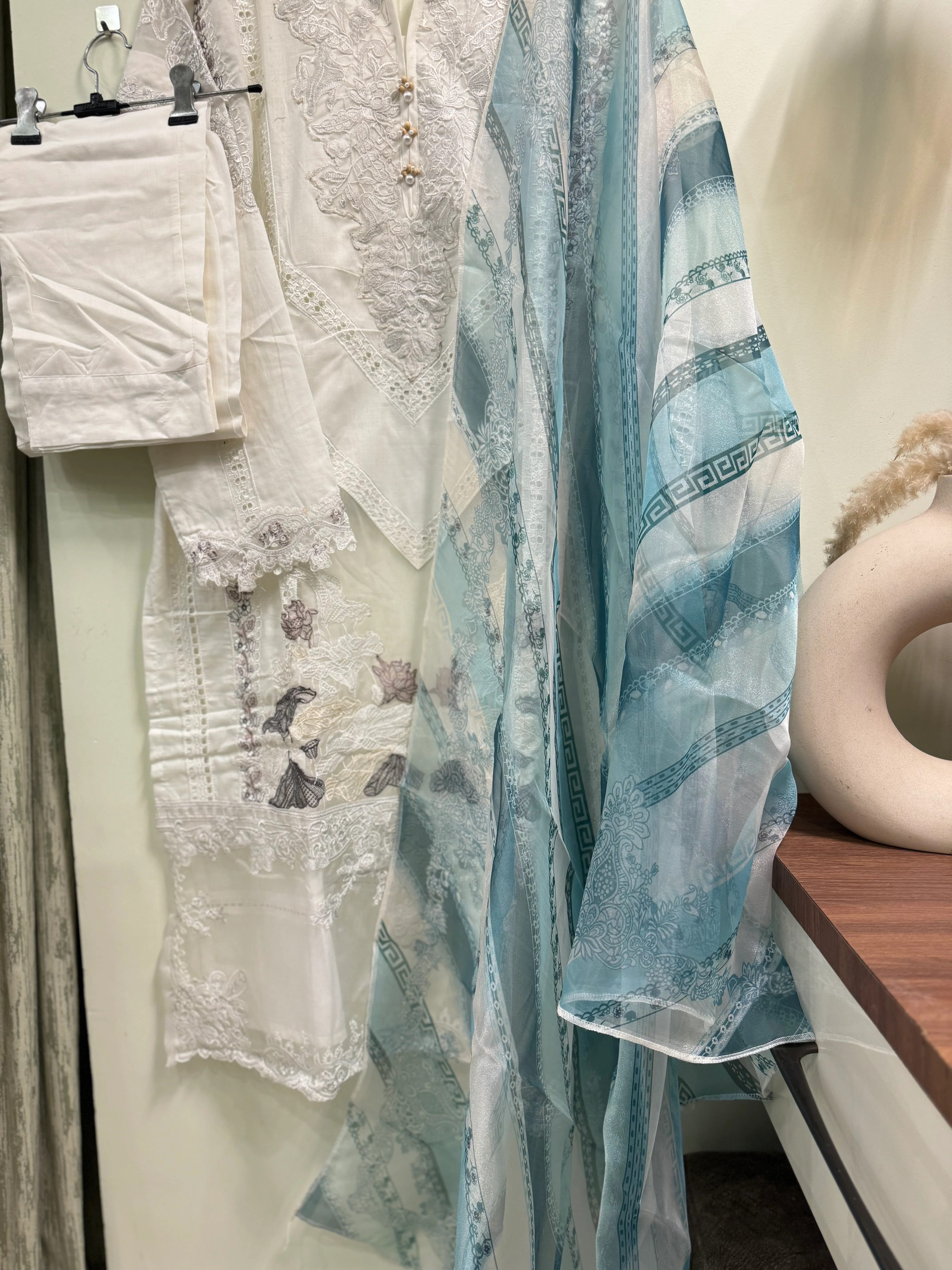 Paki  embroidered suit-hs plus - Image 8