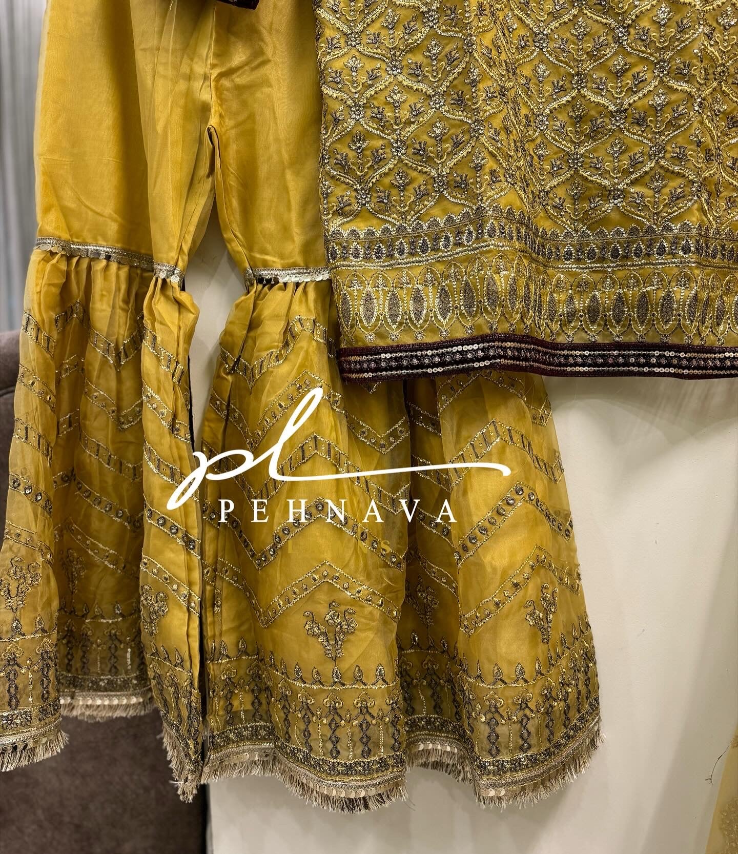 Ready to wear with sharara-1137 - Image 6